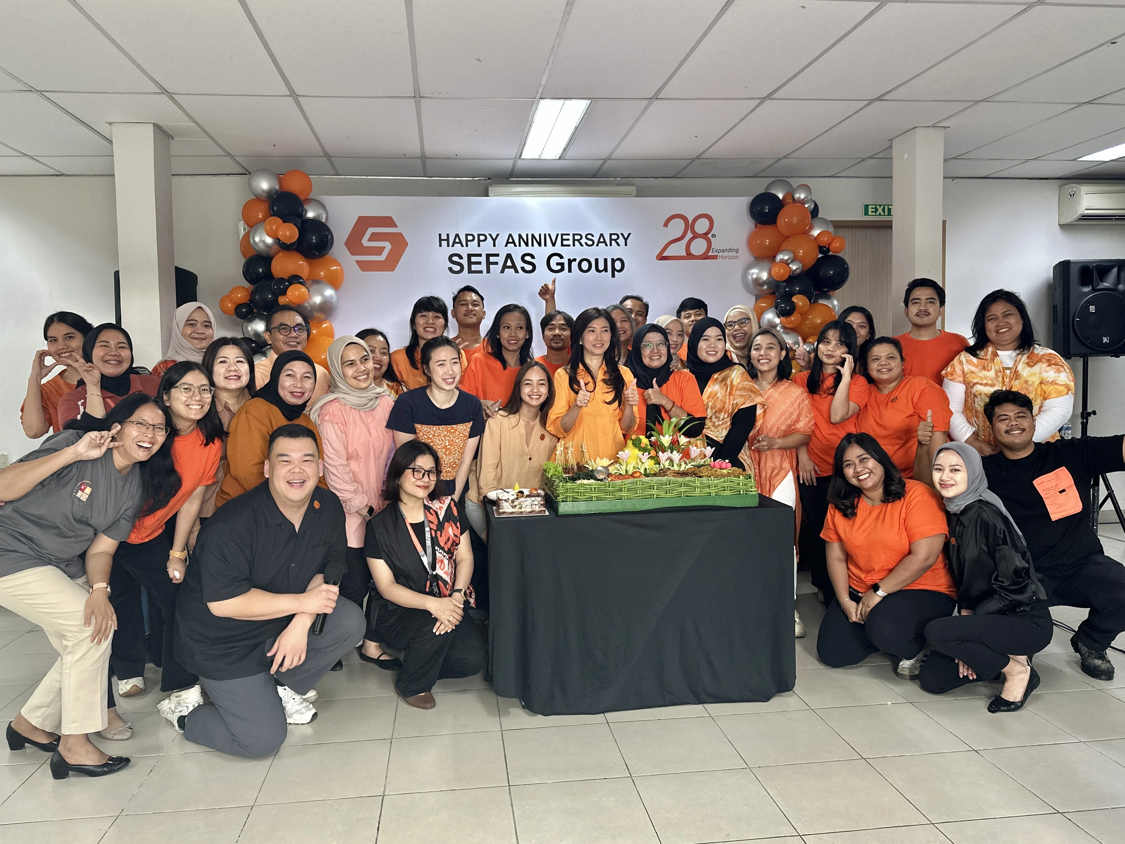 SEFAS Group merayakan ulang tahun ke-28 dengan tema Expanding Horizon